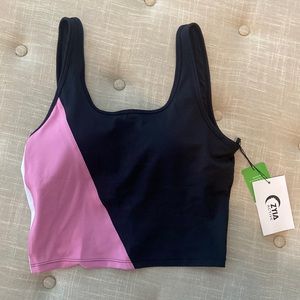 Pink Perspective Light n Tight Tank Bra
